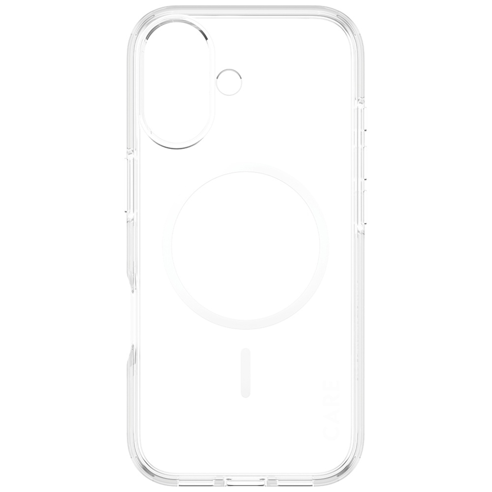 CARE by PanzerGlass Flagship Urban Explorer Case w. White MagSafe iPhone 17 - Transparent (1)