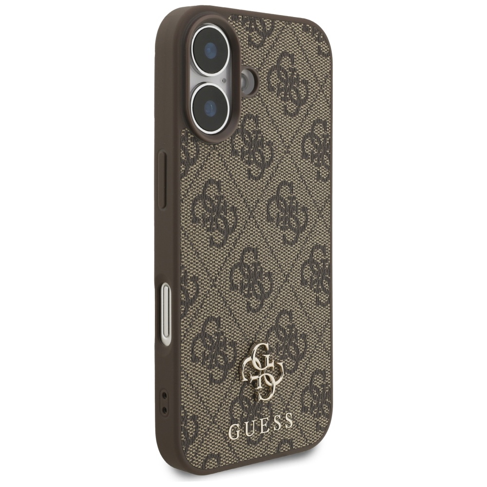 Guess 4G Small Classic Logo MagSafe Phone Case Cover iPhone 17 - Brown (2)