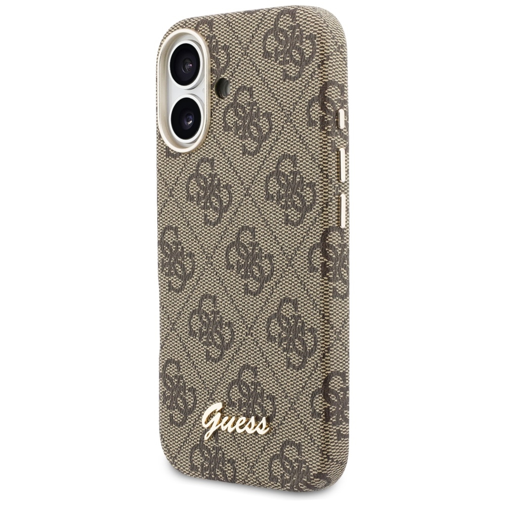 Guess 4G Script MagSafe Phone Case Cover iPhone 17 - Brown (0)