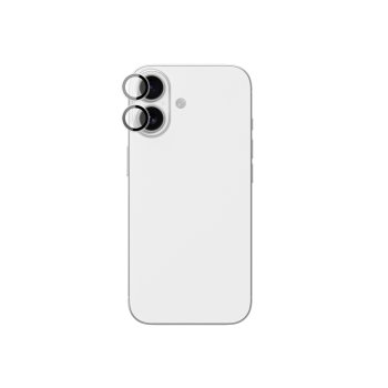 AmazingThing Lens Glass iPhone 17 with Black Aluminum Frame