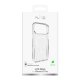 Puro Lite Mag TPU+PC Case Compatible with MagSafe iPhone 17 Pro - Transparent with White Ring