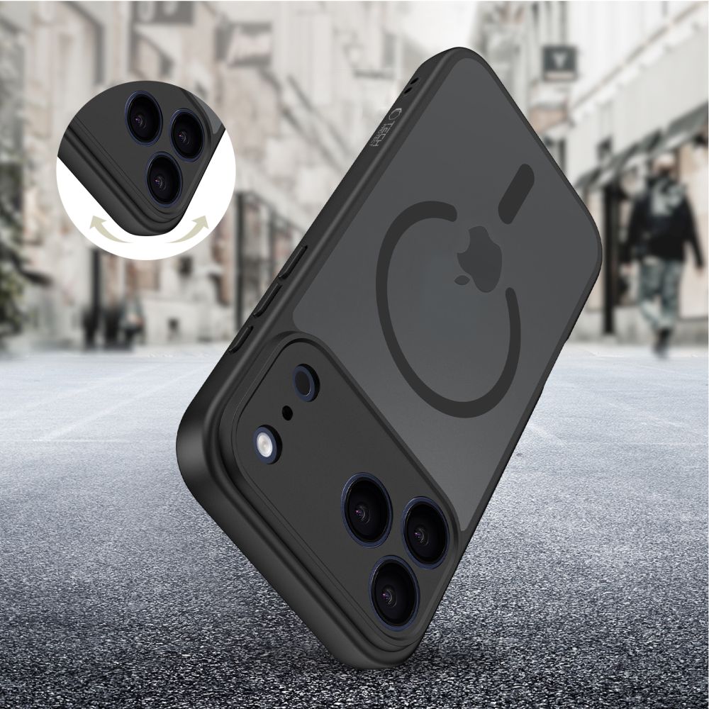 Tech-Protect BasicMag MagSafe Phone Case Cover iPhone 17 Pro - Matte Black (0)