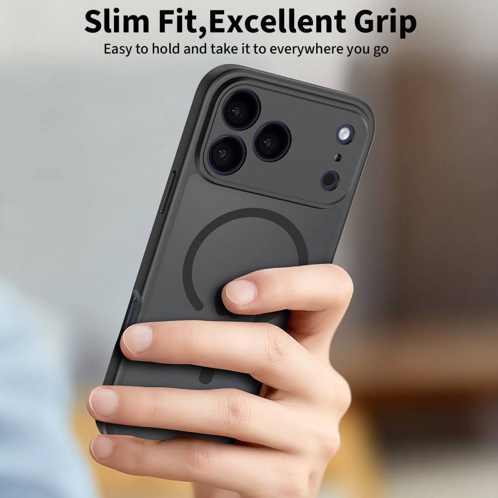 Tech-Protect BasicMag MagSafe Phone Case Cover iPhone 17 Pro - Matte Black (3)