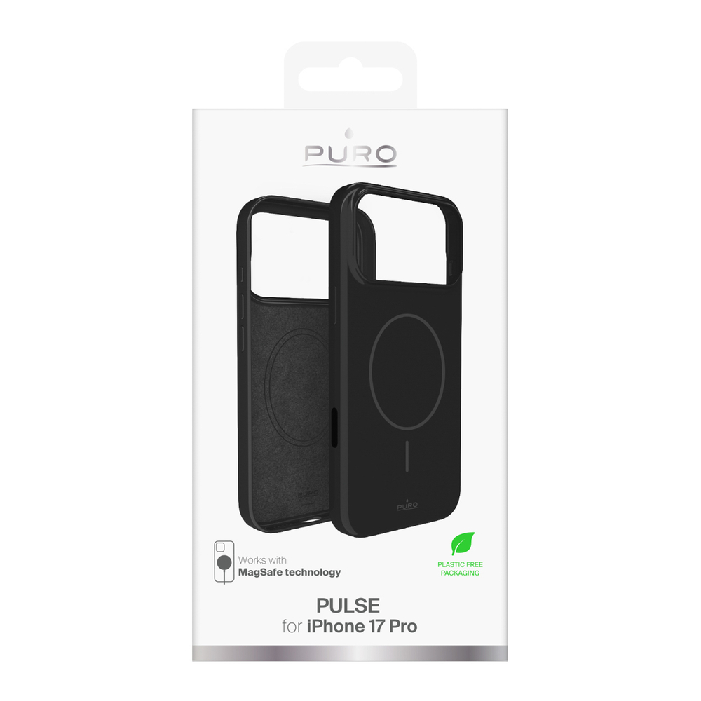 Puro Pulse Protective Phone Case Cover iPhone 17 Pro Polycarbonate - Black (0)