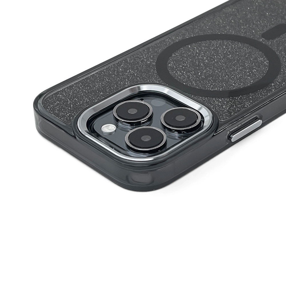 Glitter Case MagSafe Compatible iPhone 17 Pro - Black (0)