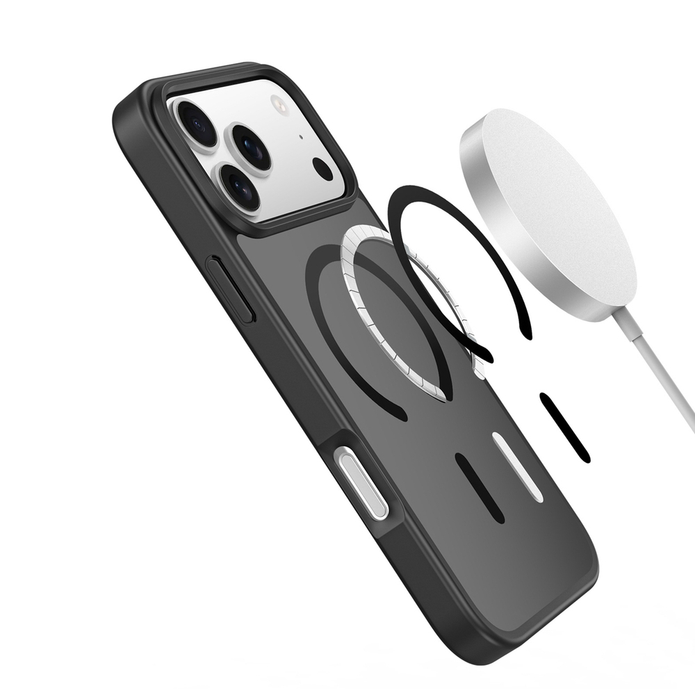 Dux Ducis Yind iPhone 17 Pro Case Compatible with MagSafe - Black (3)