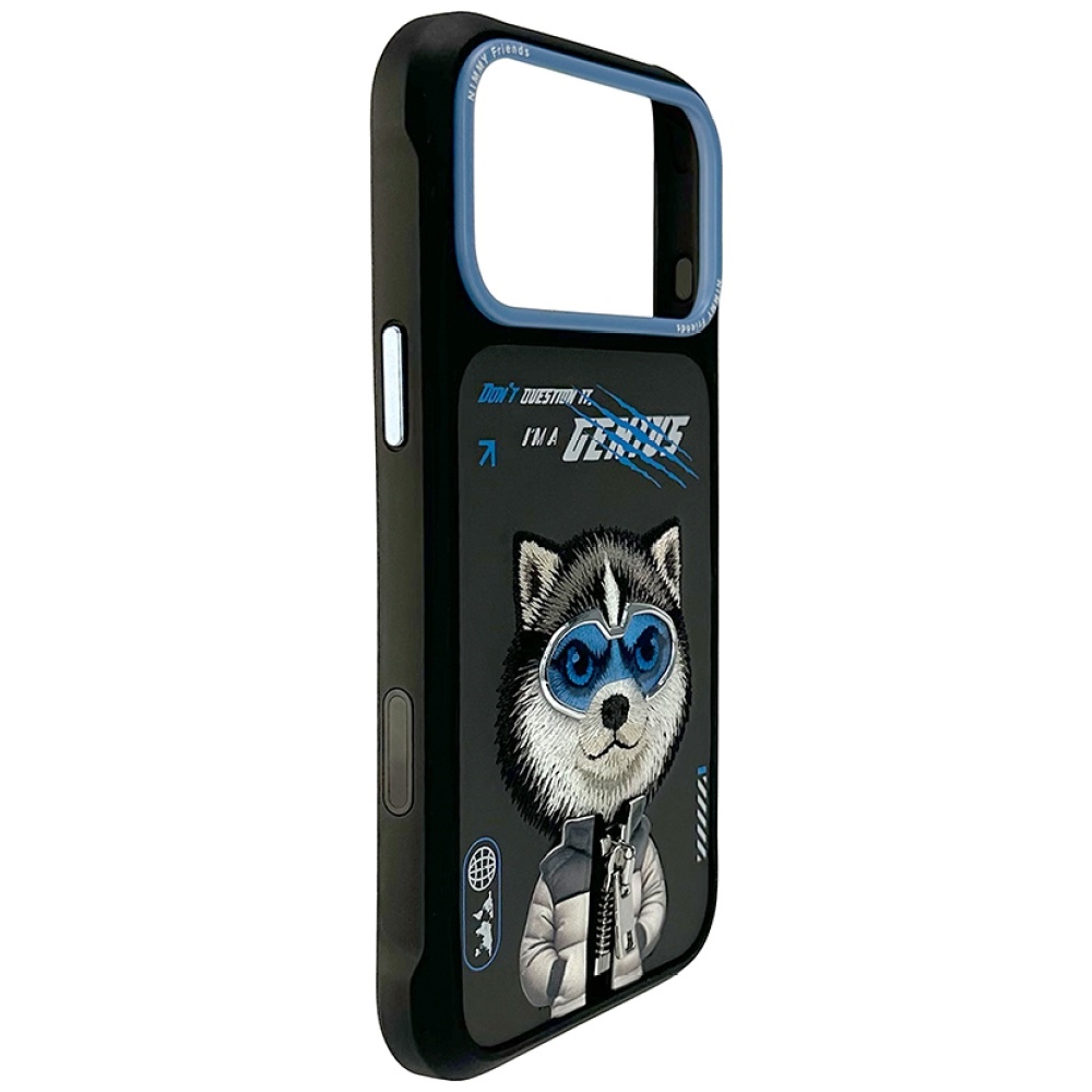Nimmy Cool&Cute 2.0 Wolf Phone Case Cover iPhone 17 Pro - Black (0)