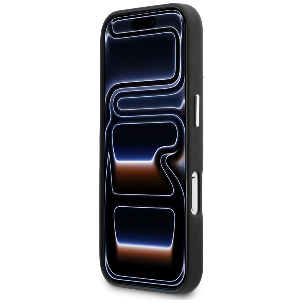 BMW M Sign Metal Logo MagSafe Phone Case Cover iPhone 17 Pro - Black (3)