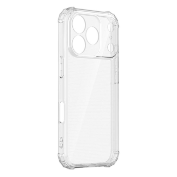 Apple iPhone 17 Pro 6.3'' Anti-slip 4 Corners Shockproof Cover Case, Transparent