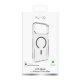 Puro Lite Mag TPU+PC Case Compatible with MagSafe iPhone 17 Pro Max - Transparent with Gray Ring