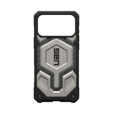 UAG Monarch Pro MagSafe Phone Case Cover iPhone 17 Pro Max - titanium (1)