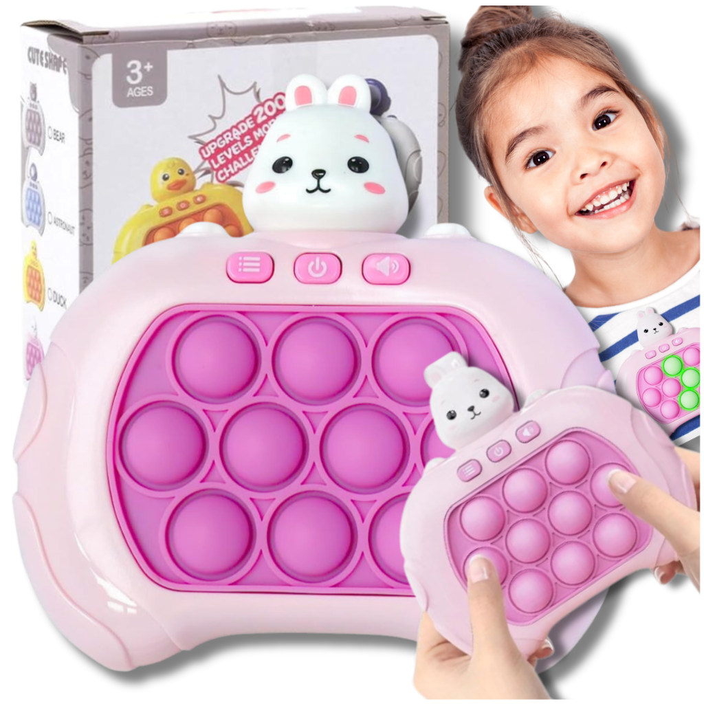 Electronic Pop It Anti-stress Arcade Game for Kids and Adults Rabbit