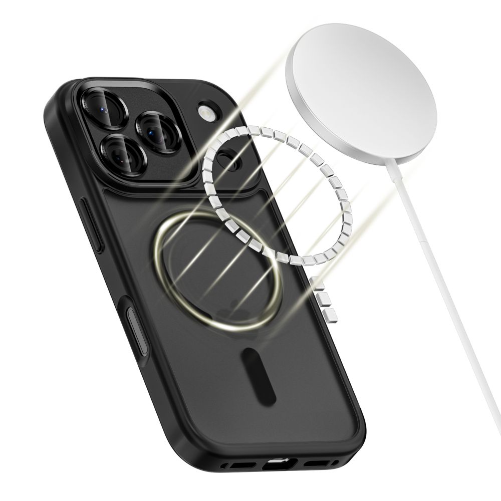 Tech-Protect MagCam MagSafe Phone Case Cover iPhone 17 Pro Max - Matte Black (1)