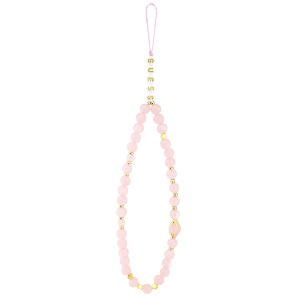 Guess 4G Strap Triangle Logo MagSafe Phone Case Cover iPhone 17 Pro Max - Pink (0)