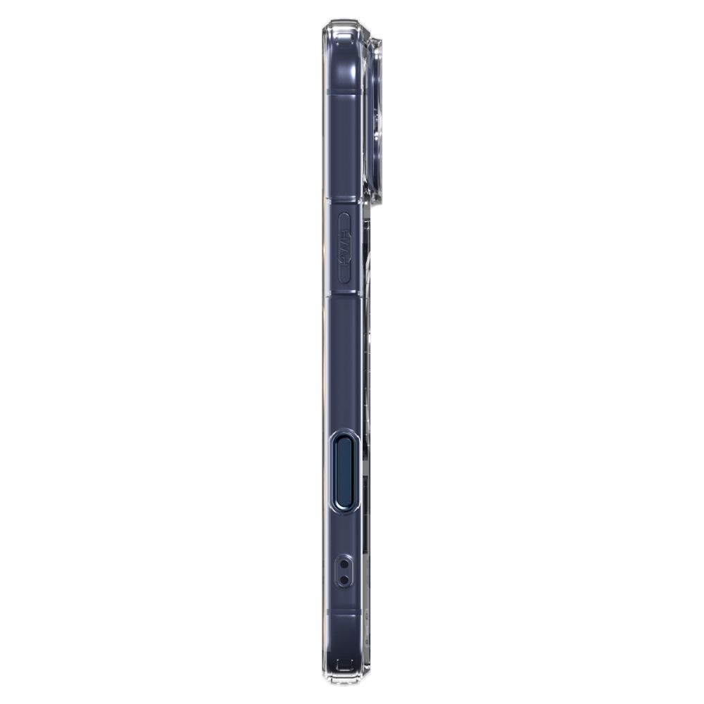Spigen Thin Fit MagSafe Phone Case Cover iPhone 17 Pro Max - Clear Navy Blue (3)