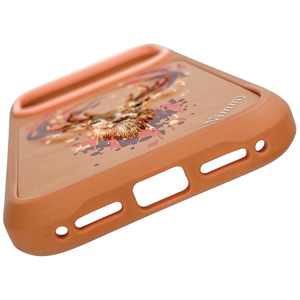 Nimmy MagSafe Case with 3D Deer iPhone 17 Pro Max - Orange (2)