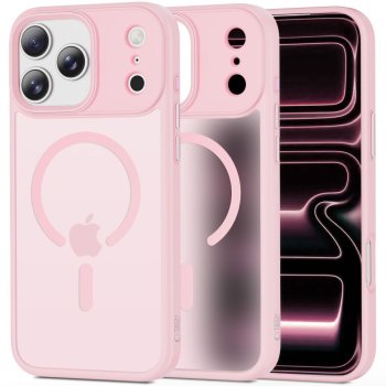 Tech-Protect MagMat MagSafe Phone Case Cover iPhone 17 Pro Max - Pink