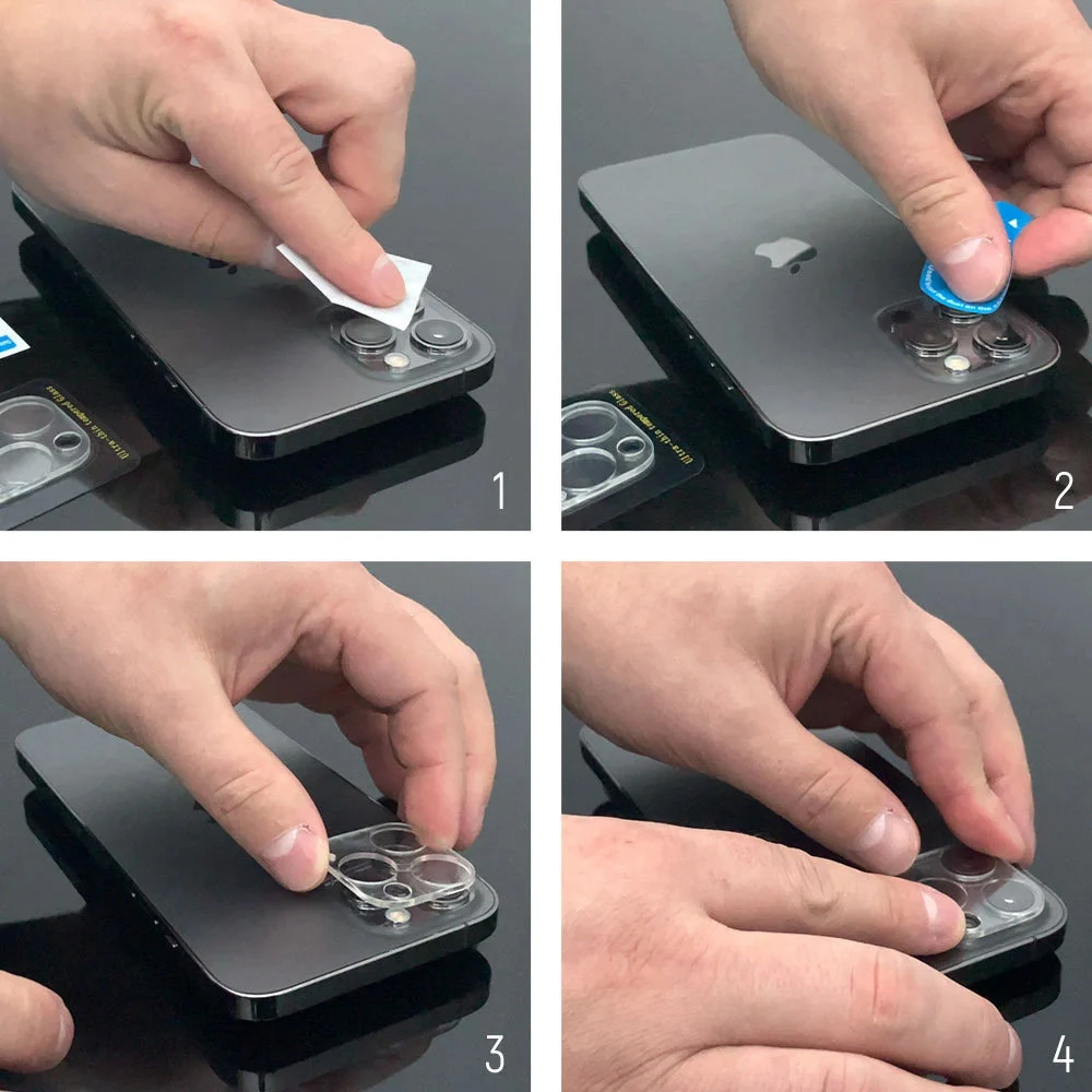 Apple iPhone 17 Pro Max 6.9'' Full Camera Tempered Glass 2 pcs. (3)