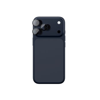 AmazingThing Sapphire Camera Glass iPhone 17 Pro / Pro Max - with Blue Frame
