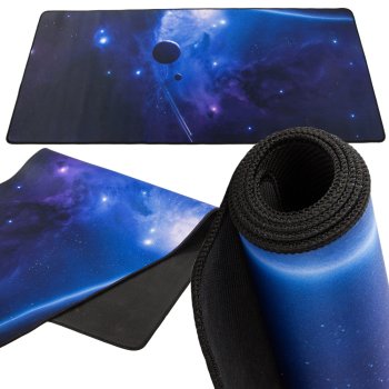Computer Table Carpet Mat Mouse Pad Cosmos, 30x80cm