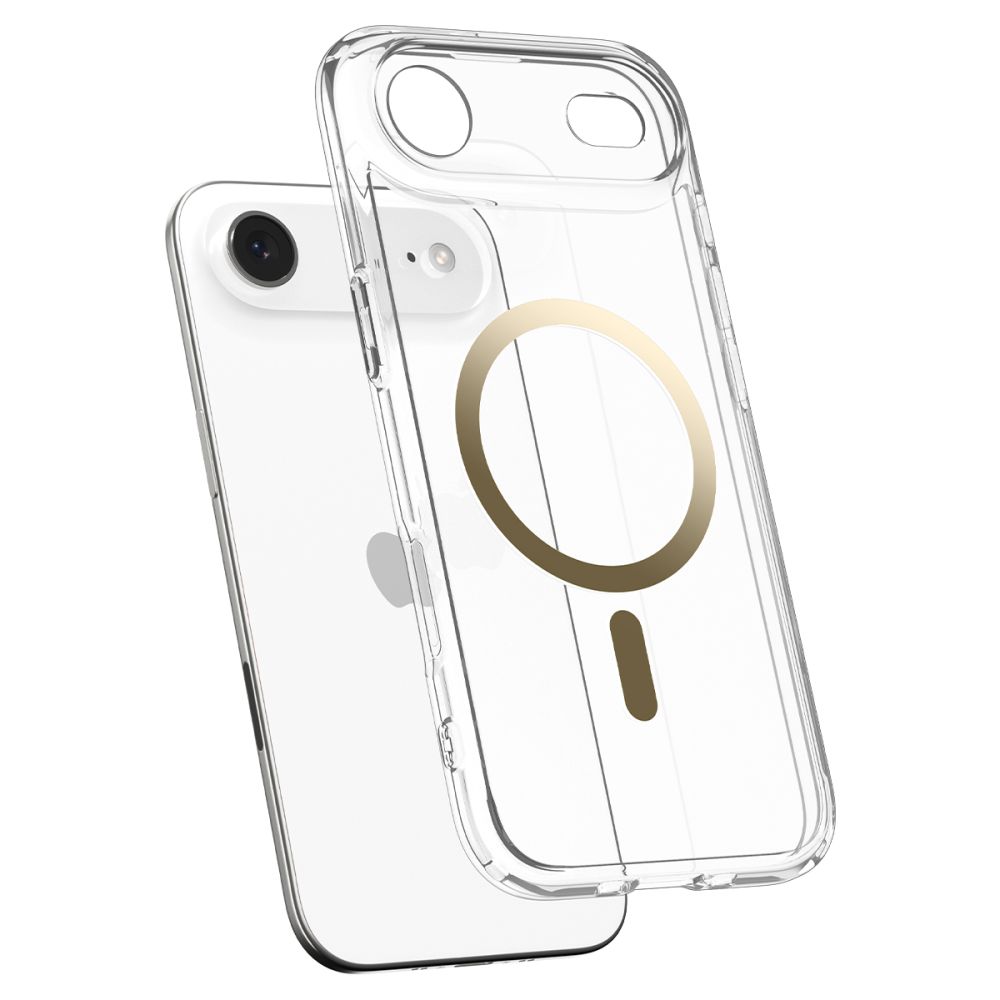 Spigen Ultra Hybrid MagSafe Phone Case Cover iPhone 17 Air - Transparent Gold (3)
