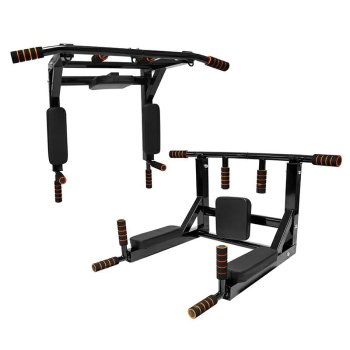 Wall Mounted Pull Up Bar pro550 Multi-Grip Chin Up Bar for Home Gym