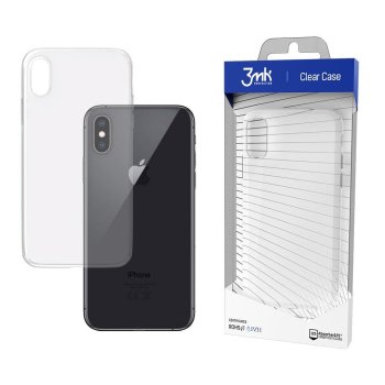Apple iPhone X / Xs / 10 5.8" 3MK Clear Case Cover, Transparent