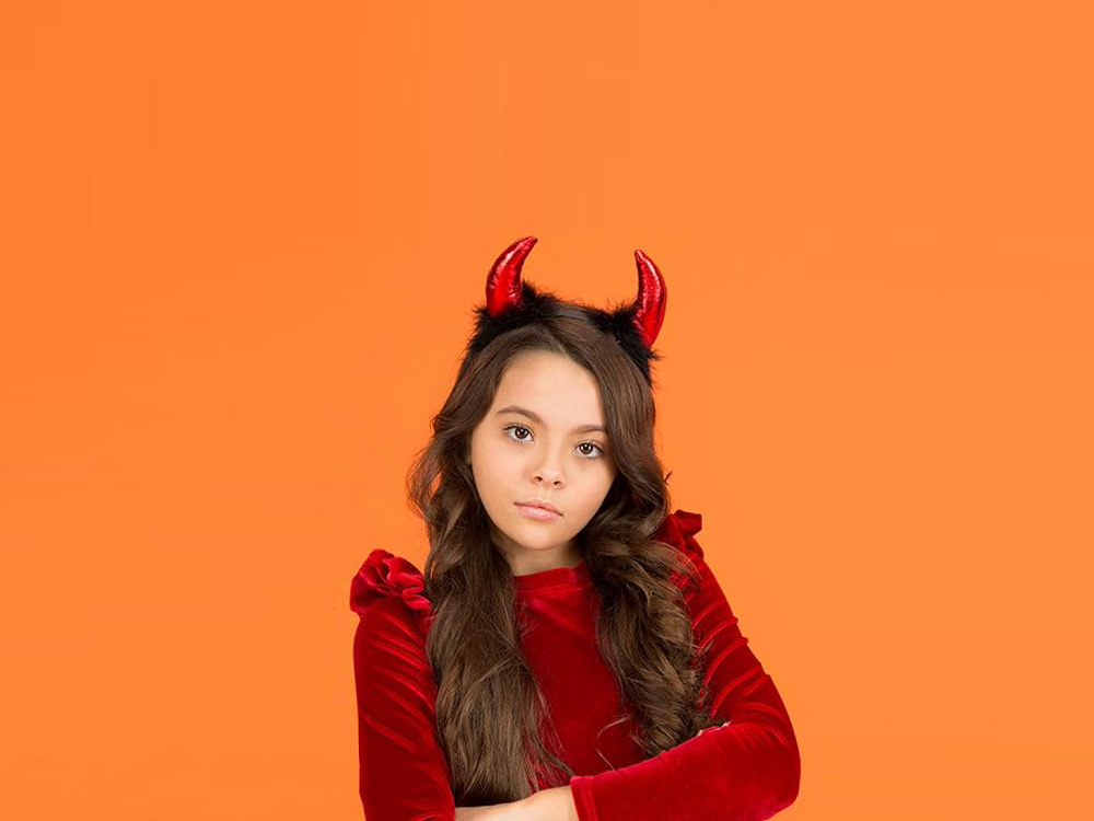 Devil Horns Headband for Halloween Carnival Party (3)