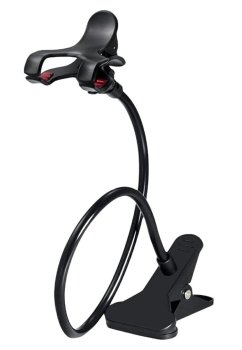 Flexible 60 cm desk phone & tablet holder clamp, mixed colors