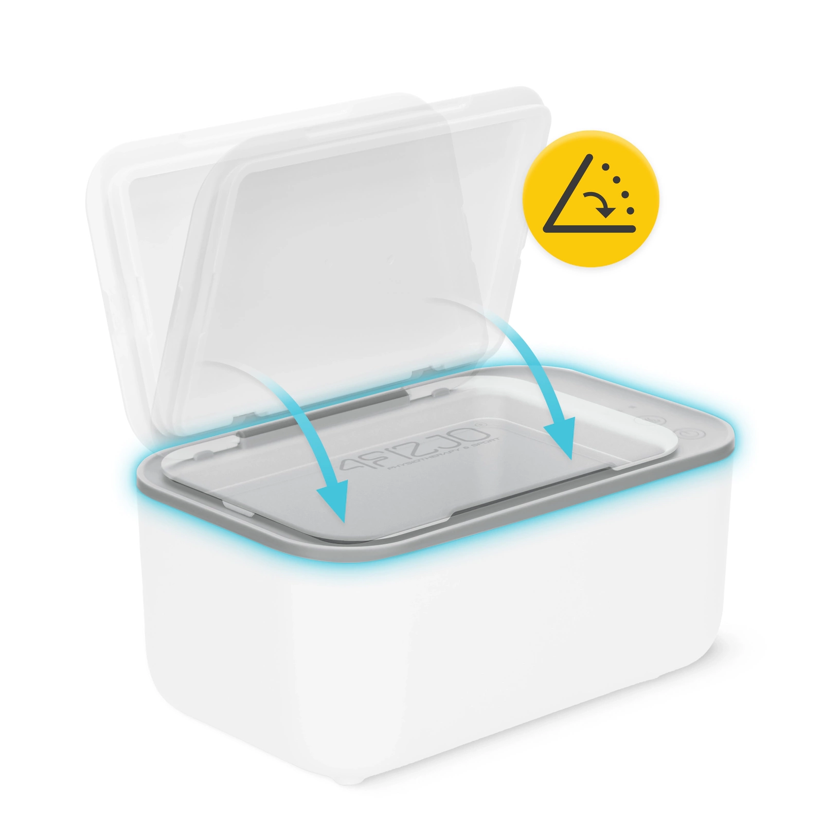 4FIZJO Baby Wipe Warmer, 3 Heating Levels, white-grey (2)