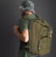 38L Tactical Military Backpack with MOLLE System, Green
