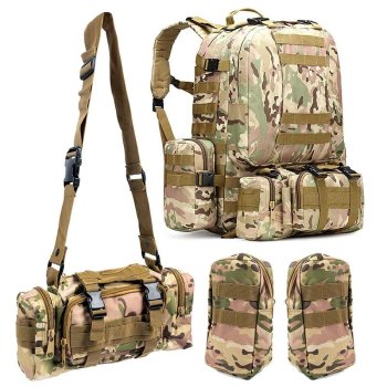 50L Tactical Military Backpack for Hiking and Outdoors