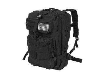 Backpack Tourism Hiking Travel Camping Bag 35L, Black