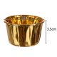 Gold Muffin and Cupcake Liners, Set of 50, Ruhhy 24376