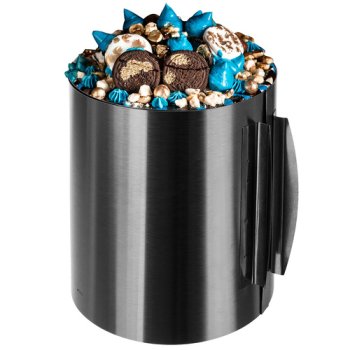 Ruhhy Adjustable Stainless Steel Cake Ring 16-30 cm, Extra Tall 20 cm 24619