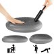 4Fizjo Balance Disc Stability Wobble Cussion Mat Pillow - Gray, 33cm