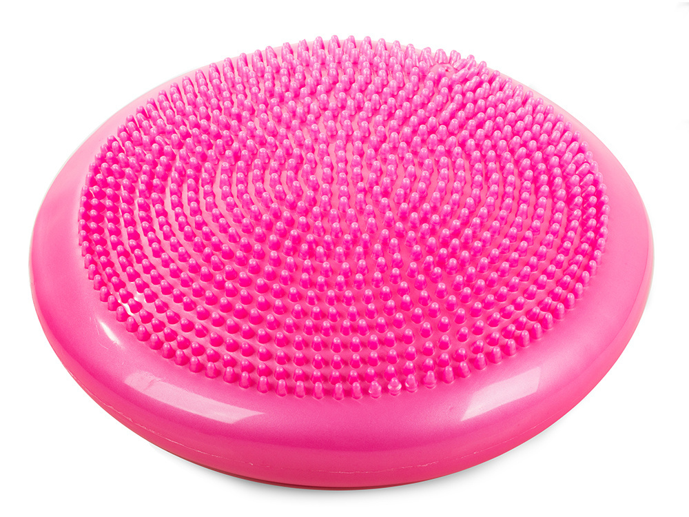 Sensory Balance Disc Wobble Cushion for Fitness and Core Stability, Pink (1)