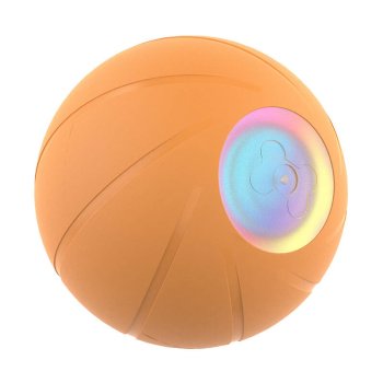 Cheerble Ball Sensor Play Ball Toy for Dog Cat, Orange