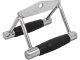 Steel Double D Handle for Cable Machine Rows and Pulldowns
