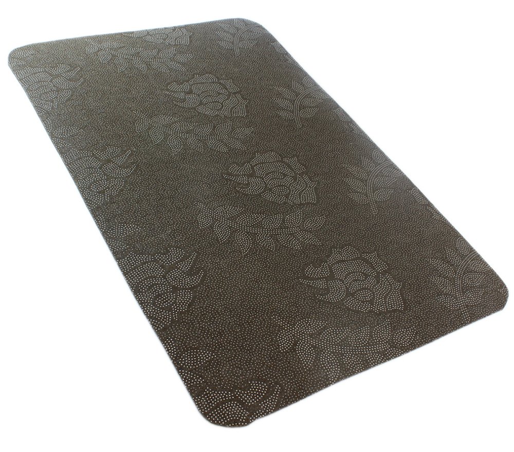 Quick Drying Bathroom Mat Rug, Brown (4)