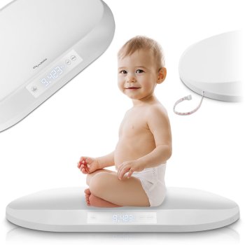 Nukido NK-950 Digital Baby and Toddler Scale with Measuring Tape