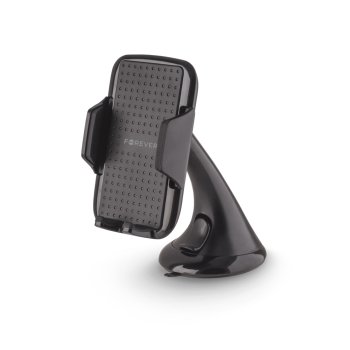 Forever CH-100 Car Holder Suction Mount For Phone, Black