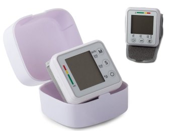 YX-101 Portable Wrist Blood Pressure Meter Heart Rate Monitor