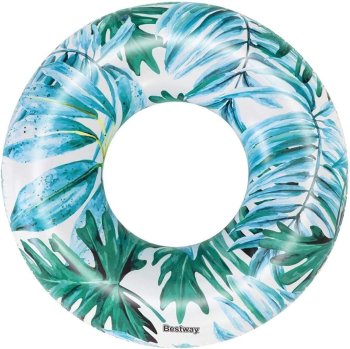 Bestway Tropical Palms 36237 Swim Ring, 119 cm