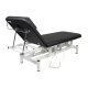 Cosmetic bed, massage couch Sillon Electr. 079, black
