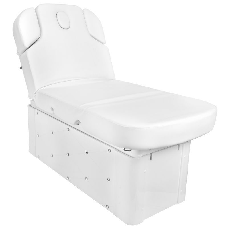 Cosmetic bed, massage couch with heating AZZURRO KRYSTAL 370-3, white (0)