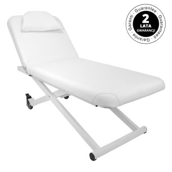 Azzurro 329E 1 Motor Electric Massage Couch White