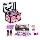 Kids Makeup and Nail Art Set in a Carry Case for Girls