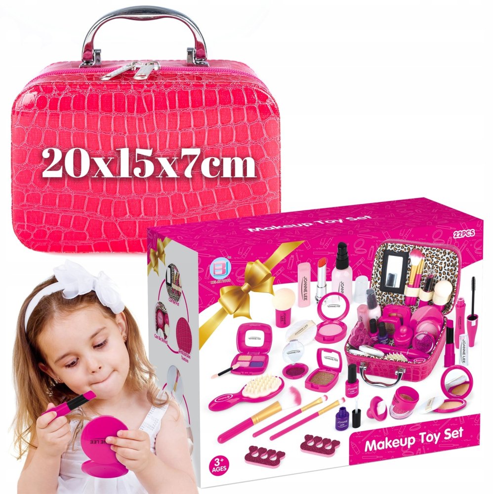Kids Girls Play Cosmetics Set in a Suitcase (0)
