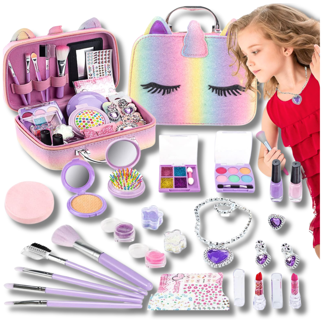 Children's Makeup Cosmeticsand Jewelry Set "Unicorn"